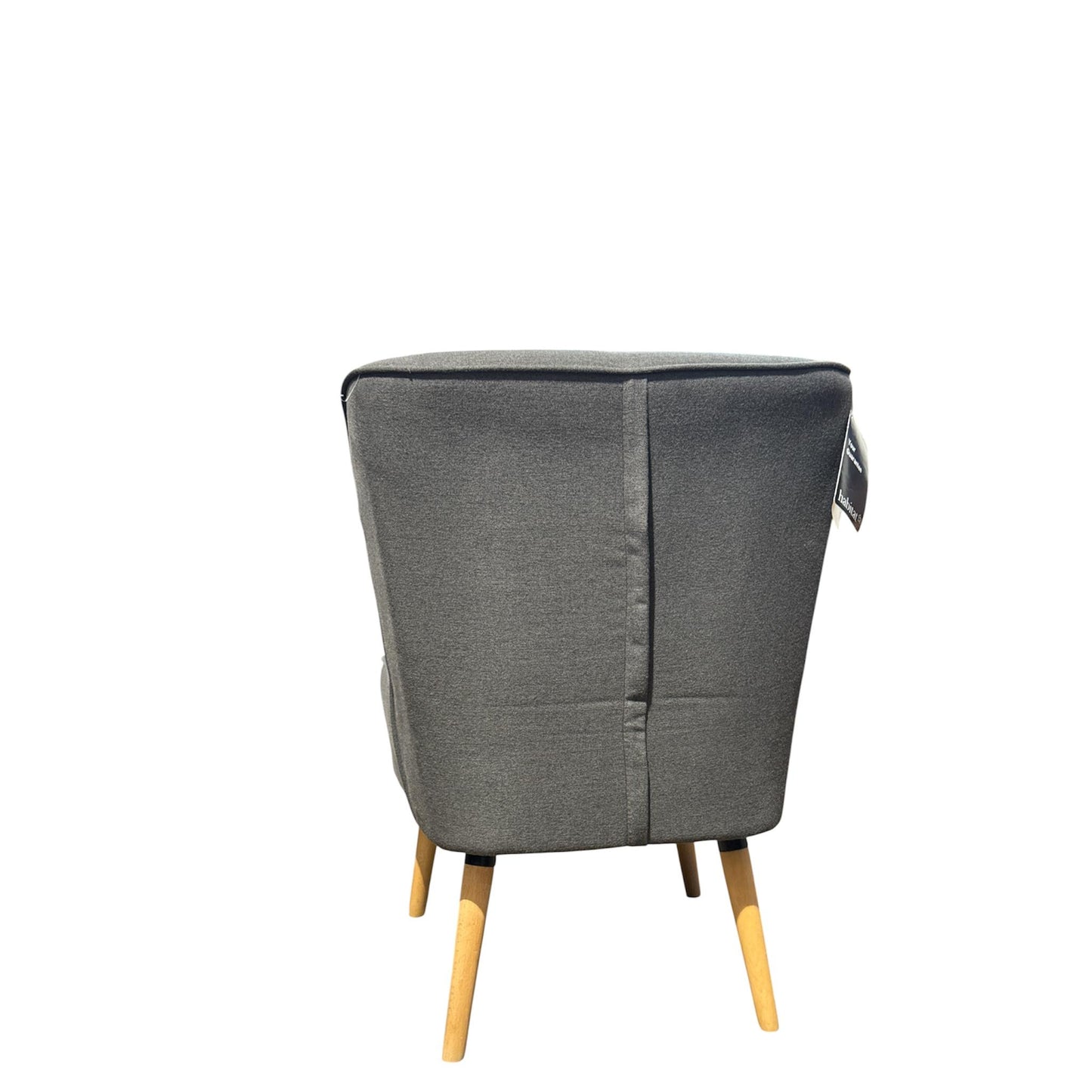 Habitat Eppy Fabric Accent Chair - Charcoal