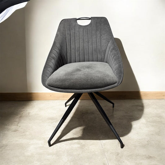 Jai Pair of Swivel Dining Chairs