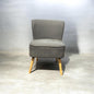Habitat Eppy Fabric Accent Chair - Charcoal