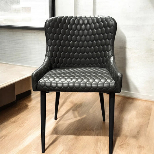 Oska Faux Leather Dining Chair.