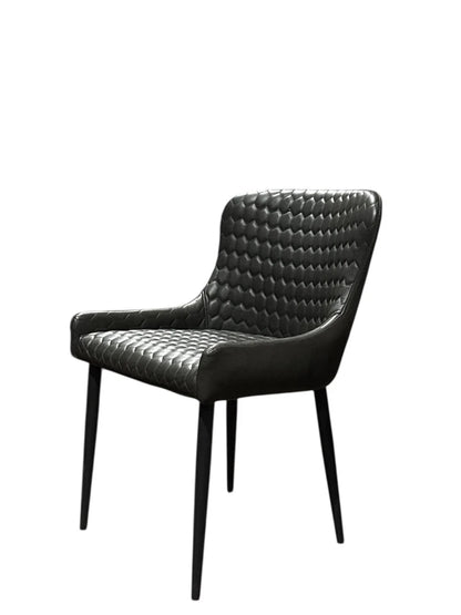 Oska Faux Leather Dining Chair.
