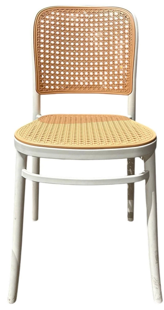 White And Brown Dining Chair