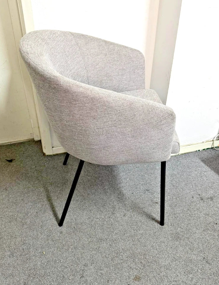 Zen Boucle Fabric Dining chair