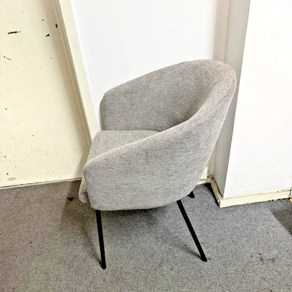 Zen Boucle Fabric Dining chair