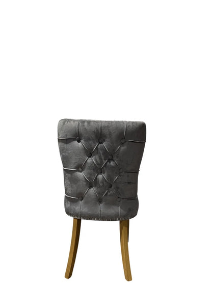 Lafayette Beige Velvet Dining Chairs