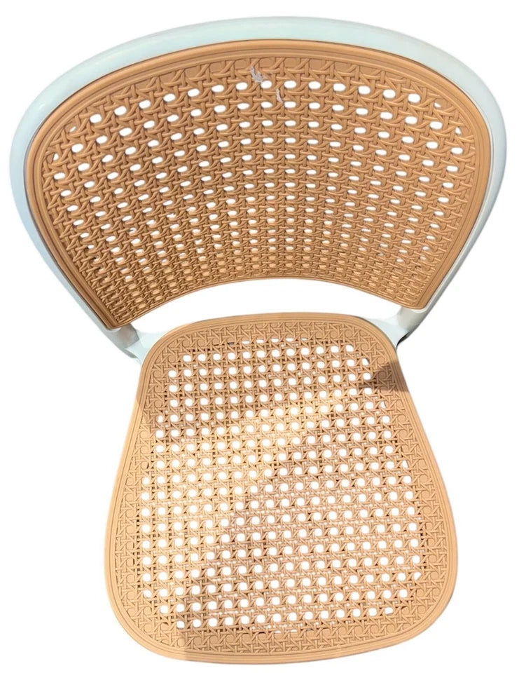 White And Brown Dining Chair